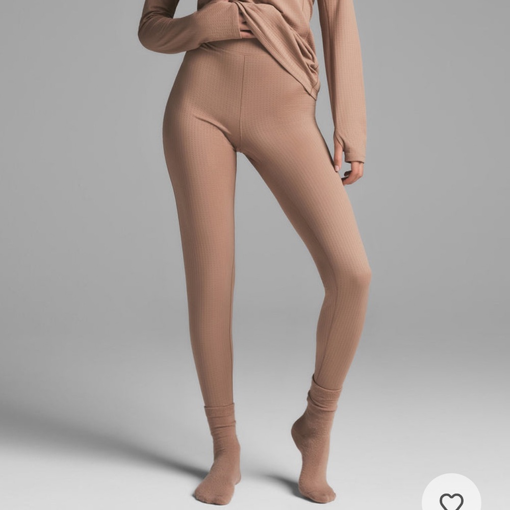 NWT Skims X TNF Dotknit leggings